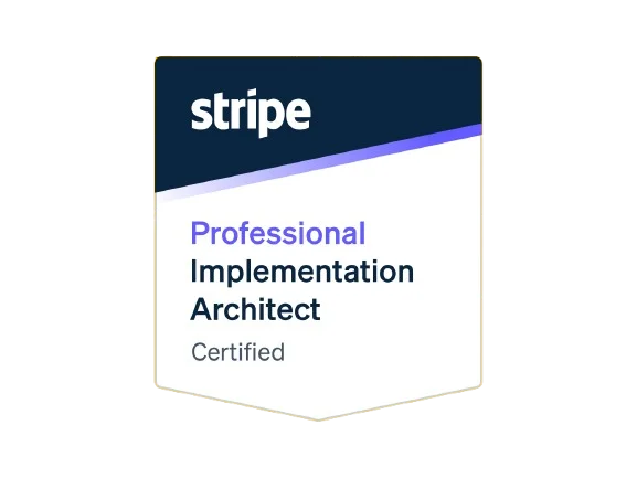 Stripe Professional Implementation Architect Certified